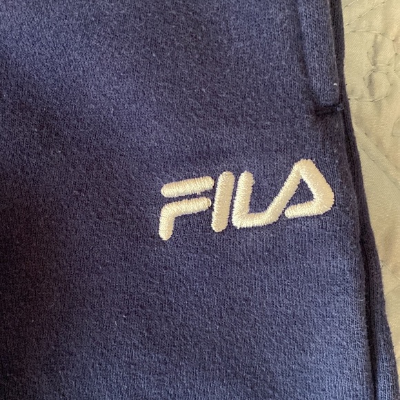 FILA Blue, White and Red Sweatsuit Hoodie Set - Picture 11 of 12